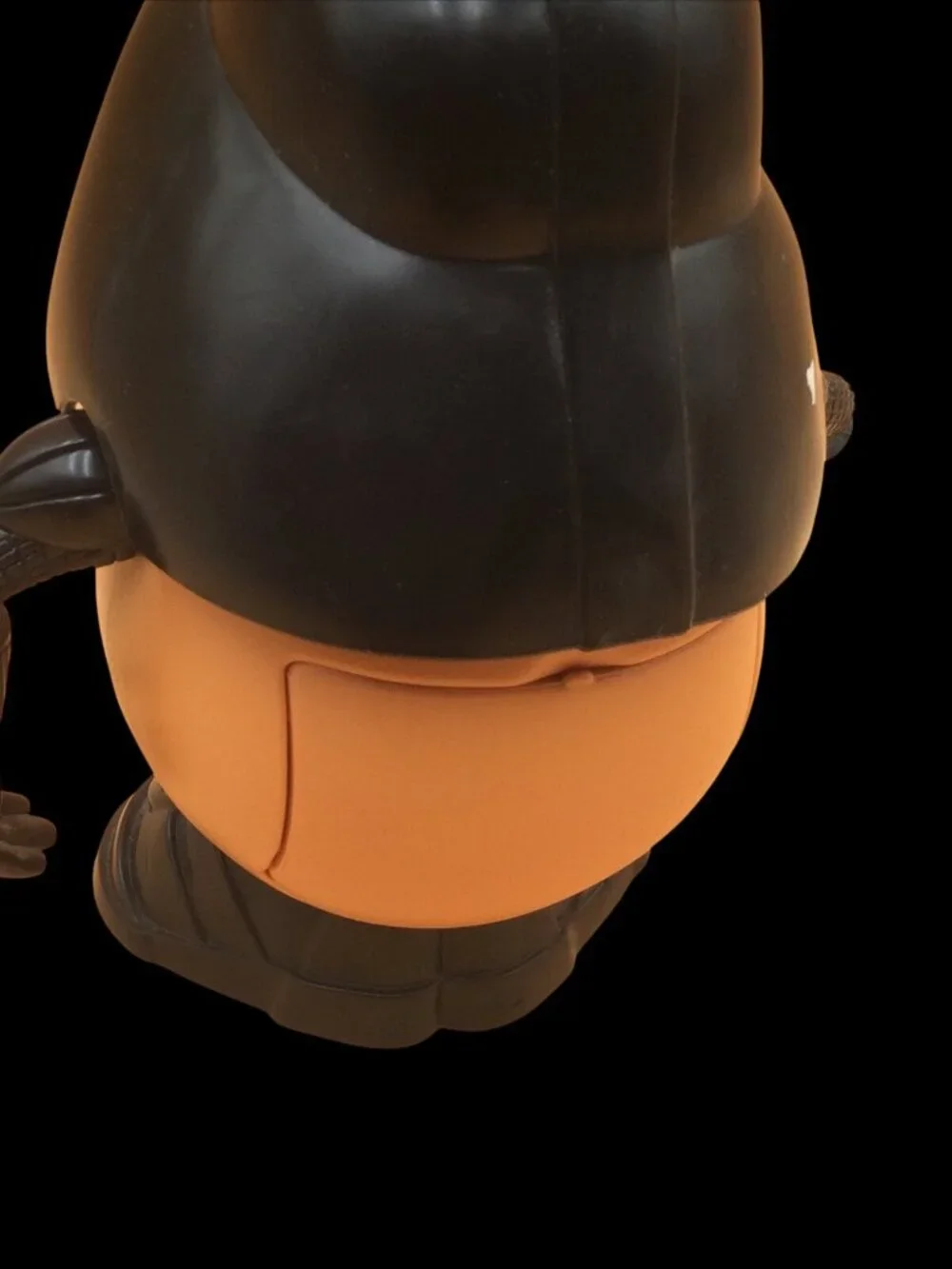 Stars Wars Darth Tater Figure Mr Potato Head Toy Red Light Saber Glowing Eyes